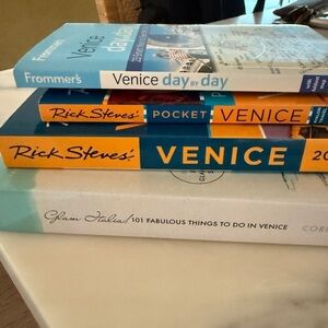 Venice Travel Guide Book Set of 4 includes Corinna Cooke Glam! Italia